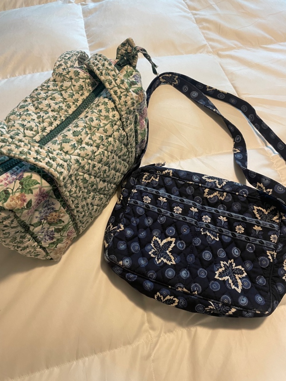 Set of 2 Vera Bradley Vintage handbags.